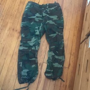 Vintage Camouflage Cargo Pants